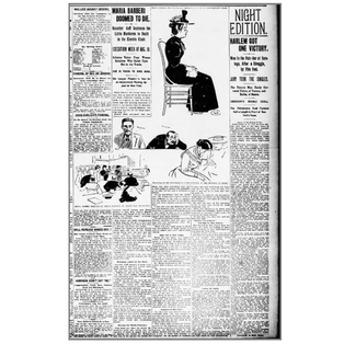 Articolo del The World del 18 luglio 1895 su Maria Barbella