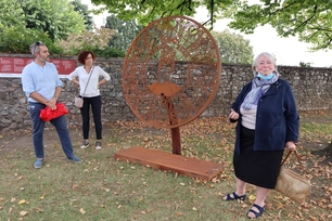 Inaugurazione opera dedicata a Cora a Santa Margherita del Gruagno