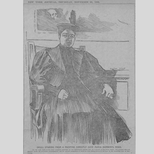 Articolo del New York Journal del 26 novembre 1896 su Maria Barbella